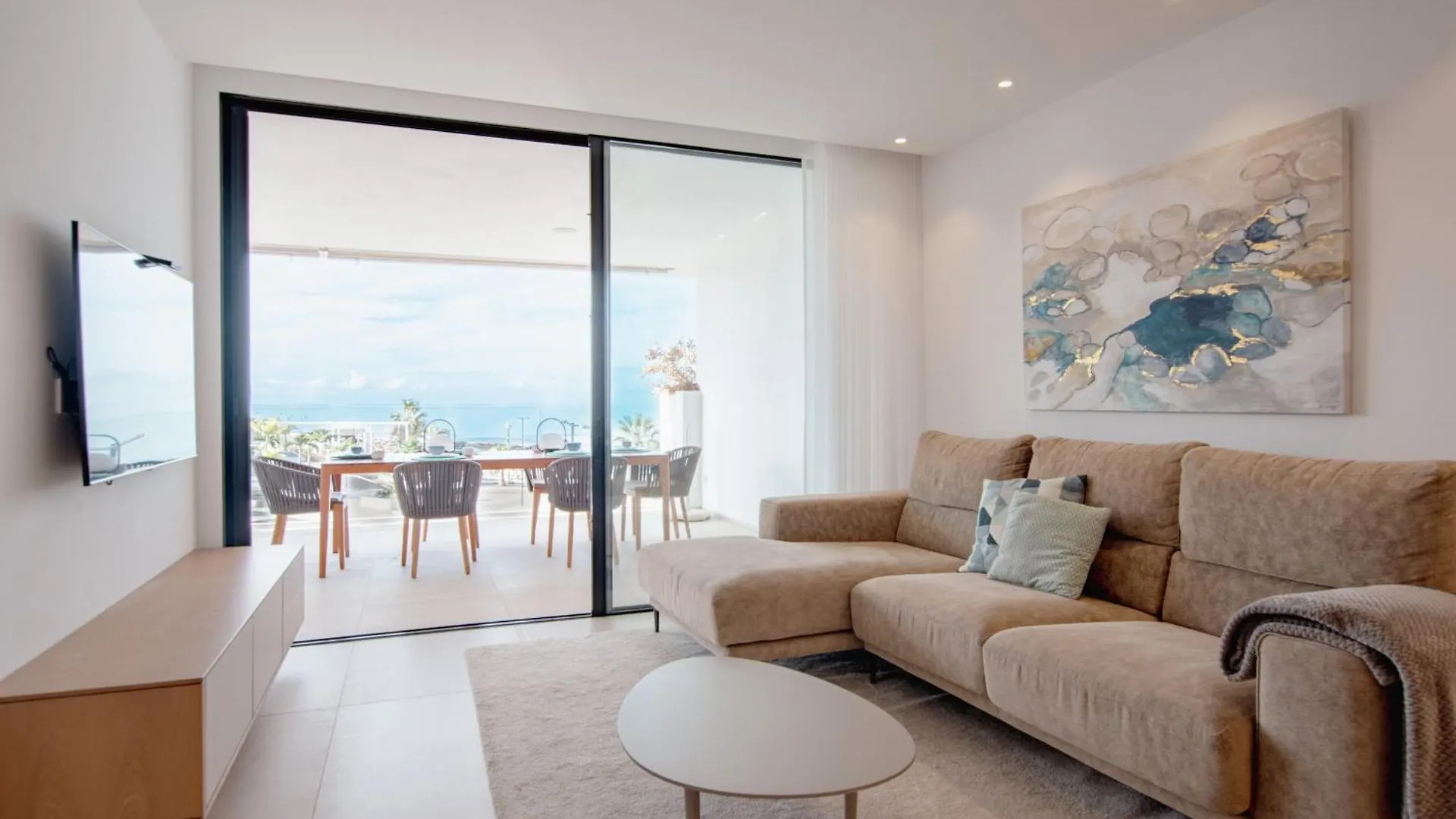 בית נופש הוילה פאלם-מאר Infinity 1-6 Luxe Sea View 2B